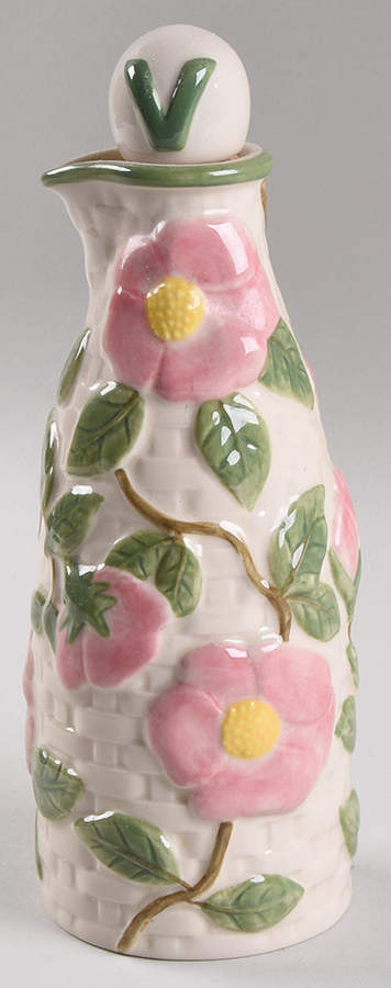 Desert Rose (England and Portugal Backstamp) Vinegar with "V" Stopper by Franciscan-1
