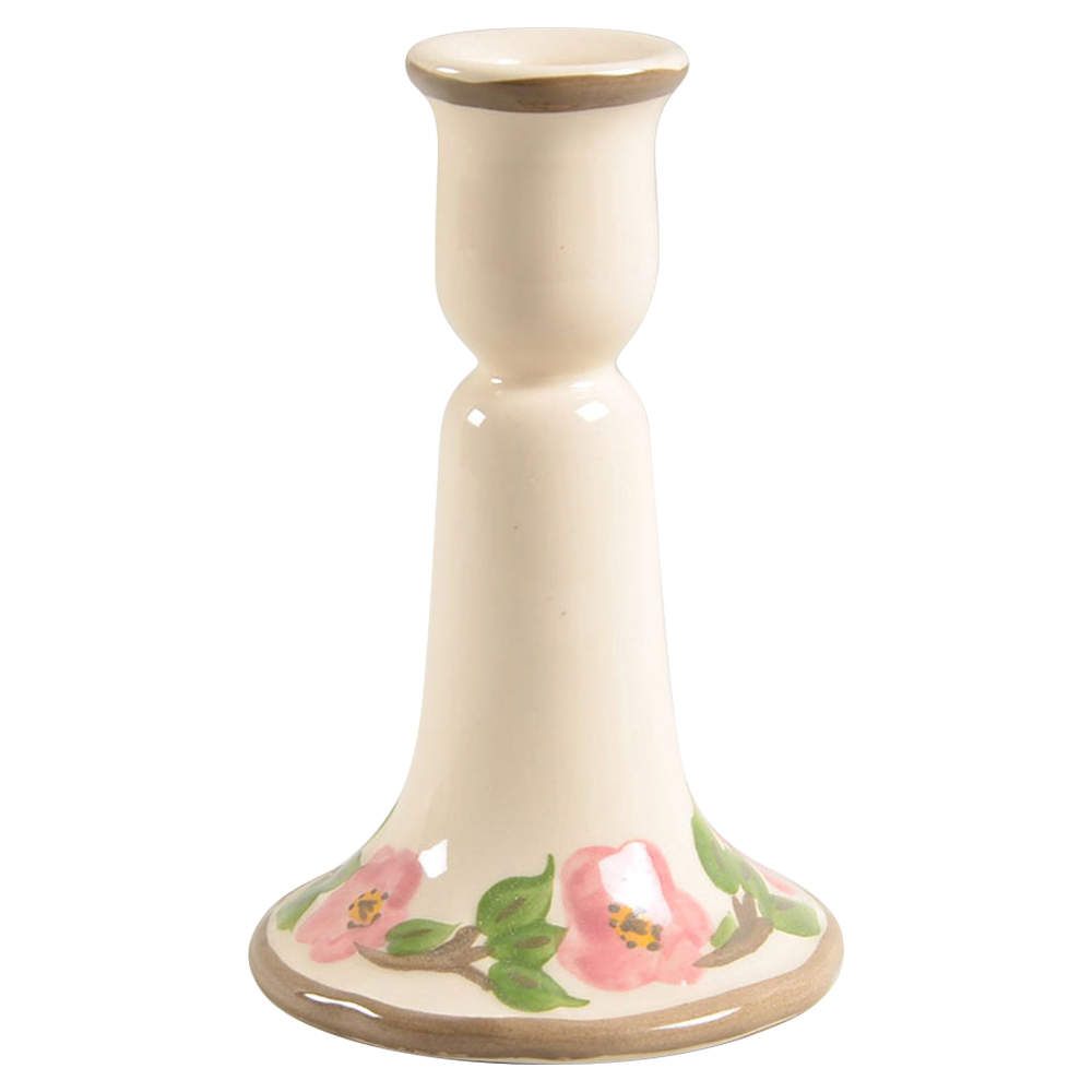 Desert Rose (England and Portugal Backstamp) 5" Candlestick by Franciscan-1