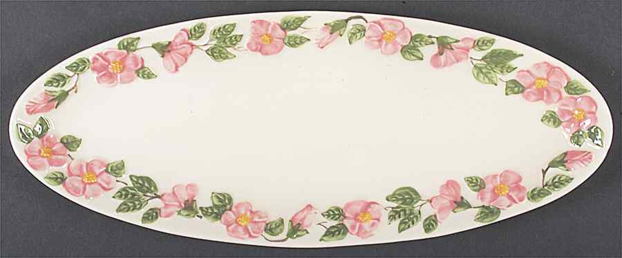 Desert Rose (England and Portugal Backstamp) Bread Tray by Franciscan-1