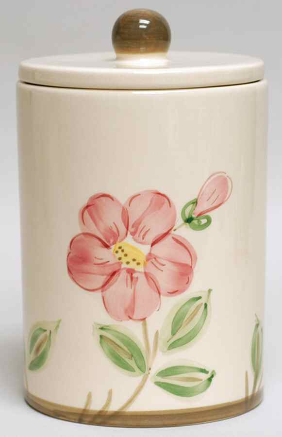 Desert Rose (England and Portugal Backstamp) Large Canister & Lid by Franciscan-1