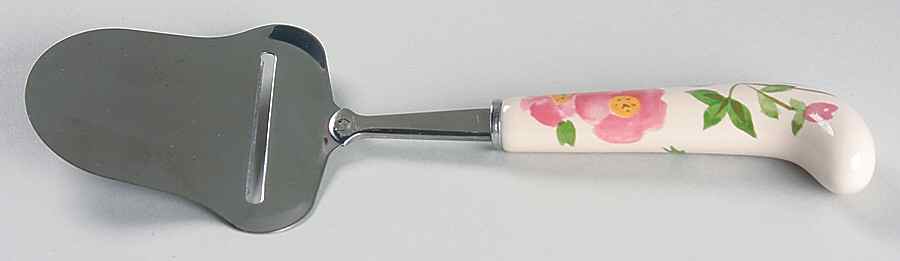 Desert Rose (England and Portugal Backstamp) Cheese Plane with Stainless Plane by Franciscan-1