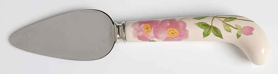 Desert Rose (England and Portugal Backstamp) Cheese Spreader/Serving by Franciscan-1