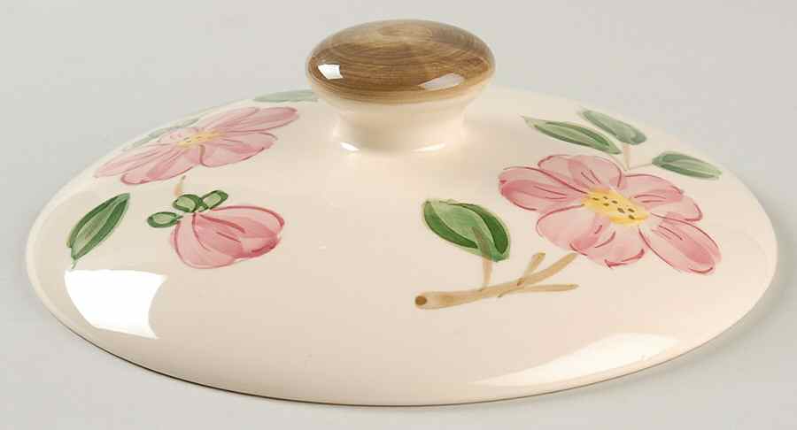 Desert Rose (England and Portugal Backstamp) Lid for 2 Qt Round Covered Casserole by Franciscan-1