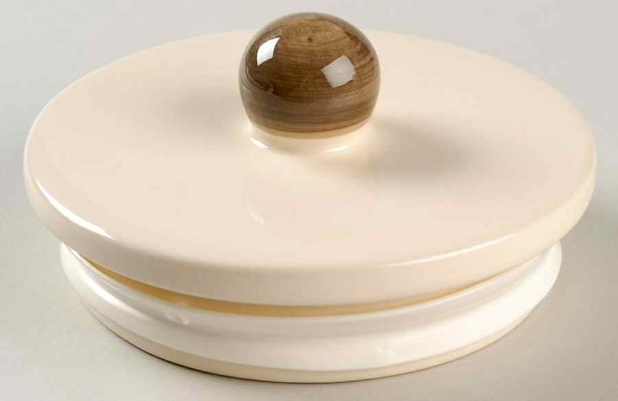Desert Rose (England and Portugal Backstamp) Lid for Medium Canister by Franciscan-1