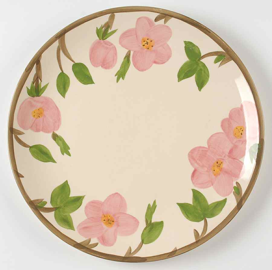 Desert Rose (England and Portugal Backstamp) Cake Plate by Franciscan-1