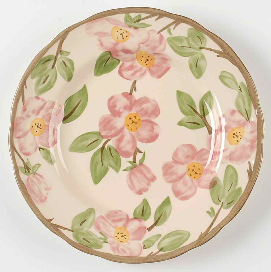 Desert Rose (England and Portugal Backstamp) Dinner Plate by Franciscan-1