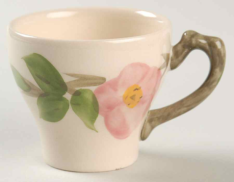 Desert Rose (England and Portugal Backstamp) Flat Demitasse Cup by Franciscan-1