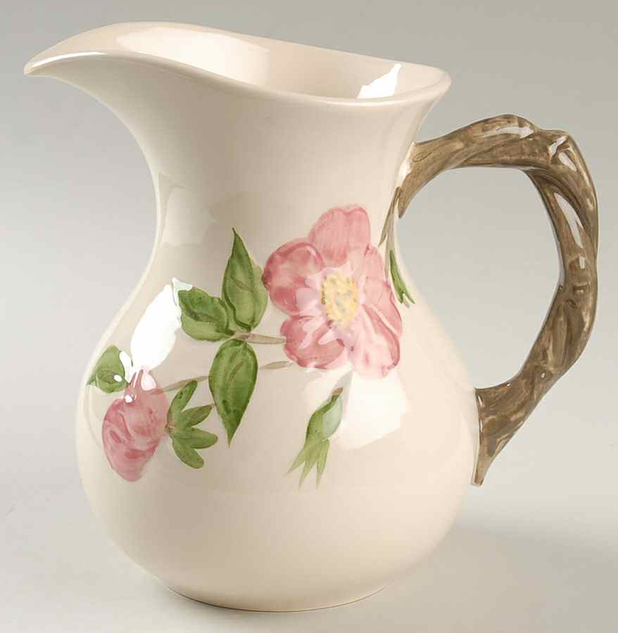 Desert Rose (England and Portugal Backstamp) 32 Oz Pitcher by Franciscan-1