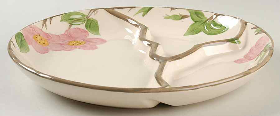 Desert Rose (England and Portugal Backstamp) Grill Plate by Franciscan-1