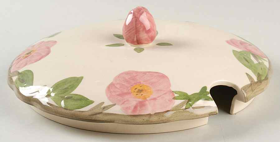 Desert Rose (England and Portugal Backstamp) Lid for Tureen by Franciscan-1