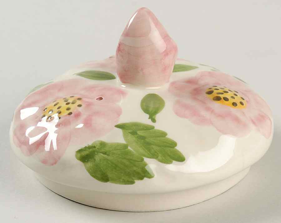 Desert Rose (England and Portugal Backstamp) Lid for Figural Teapot by Franciscan-1