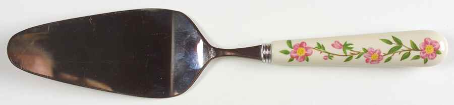 Desert Rose (England and Portugal Backstamp) Pie Server with Stainless Blade by Franciscan-1