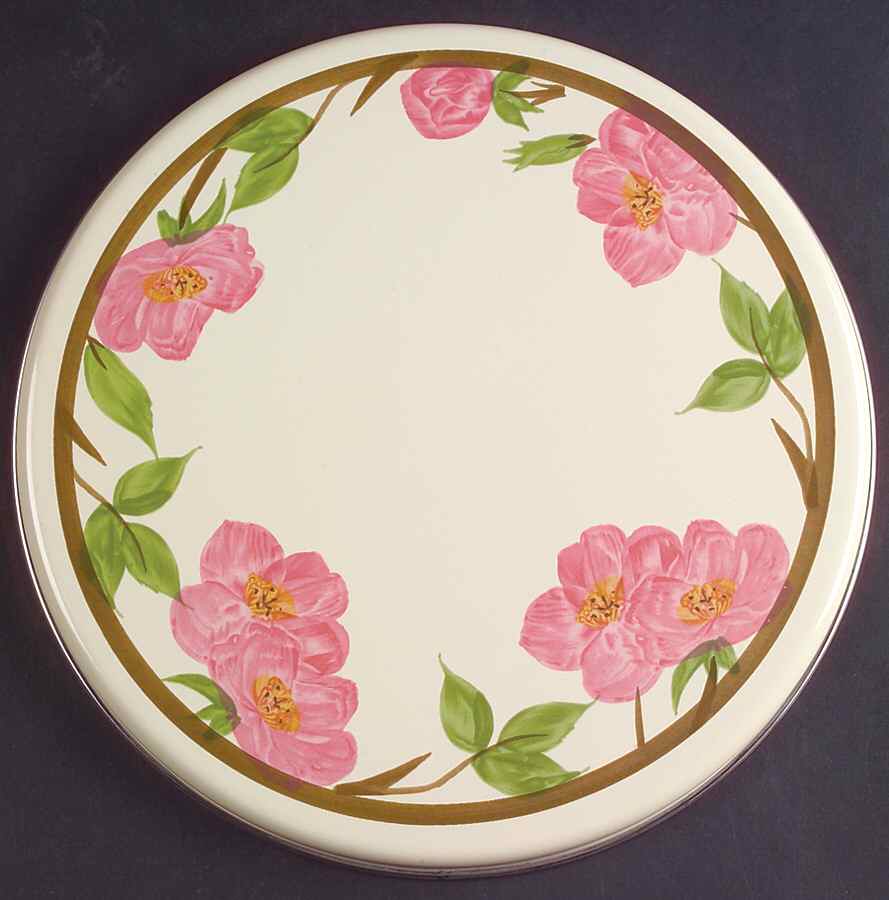 Desert Rose (England and Portugal Backstamp) 10" Individual Steel Stove Cover by Franciscan-1