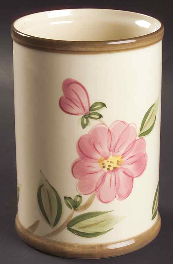 Desert Rose (England and Portugal Backstamp) Utensil Holder by Franciscan-1