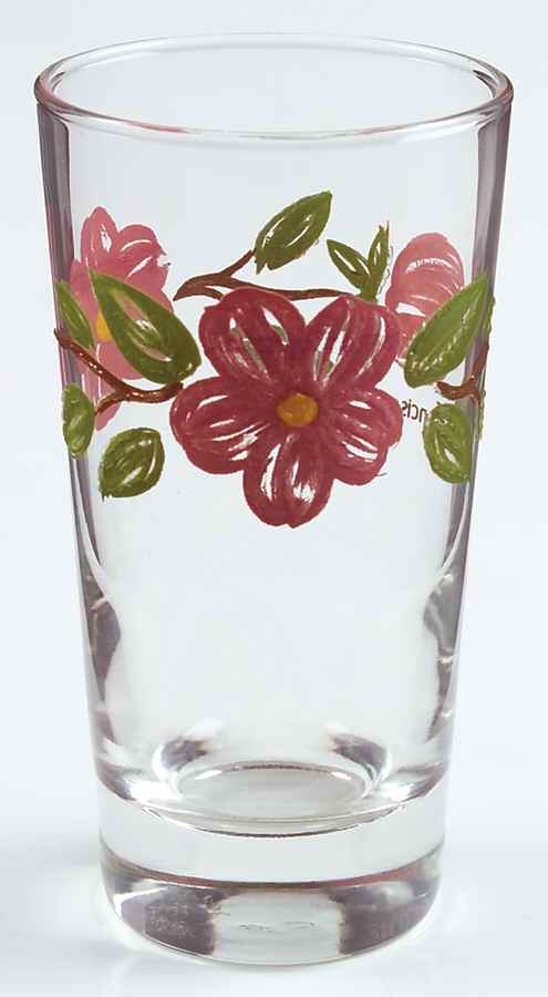 Desert Rose (England and Portugal Backstamp) 9 Oz New Shape Juice Glassware by Franciscan-1