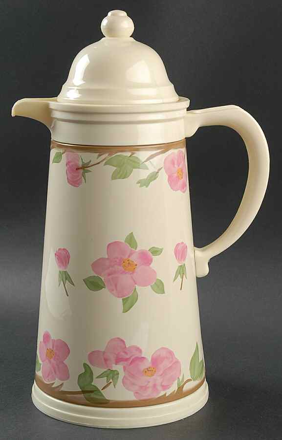 Desert Rose (England and Portugal Backstamp) Plastic Thermos/Carafe & Lid by Franciscan-1