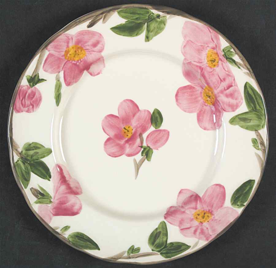 Desert Rose (England and Portugal Backstamp) Anniversary Plate by Franciscan-1
