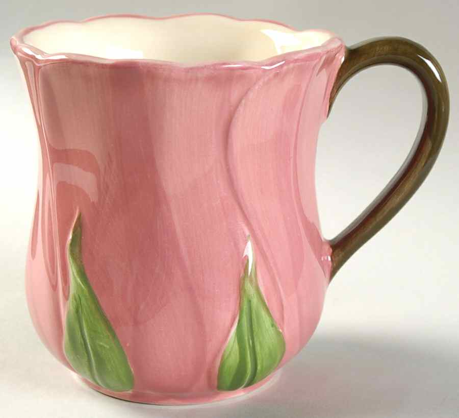 Desert Rose (England and Portugal Backstamp) 14 Oz Sculptured Mug by Franciscan-1
