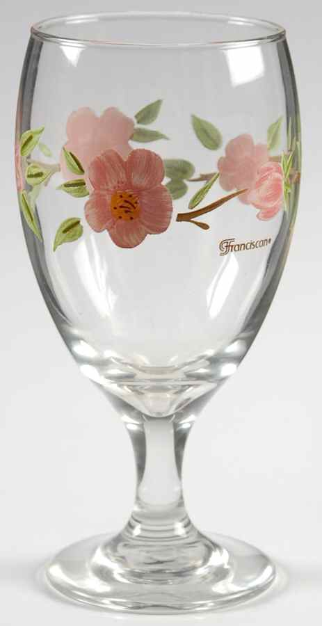 Desert Rose (England and Portugal Backstamp) 12 Oz Glassware Iced Tea by Franciscan-1