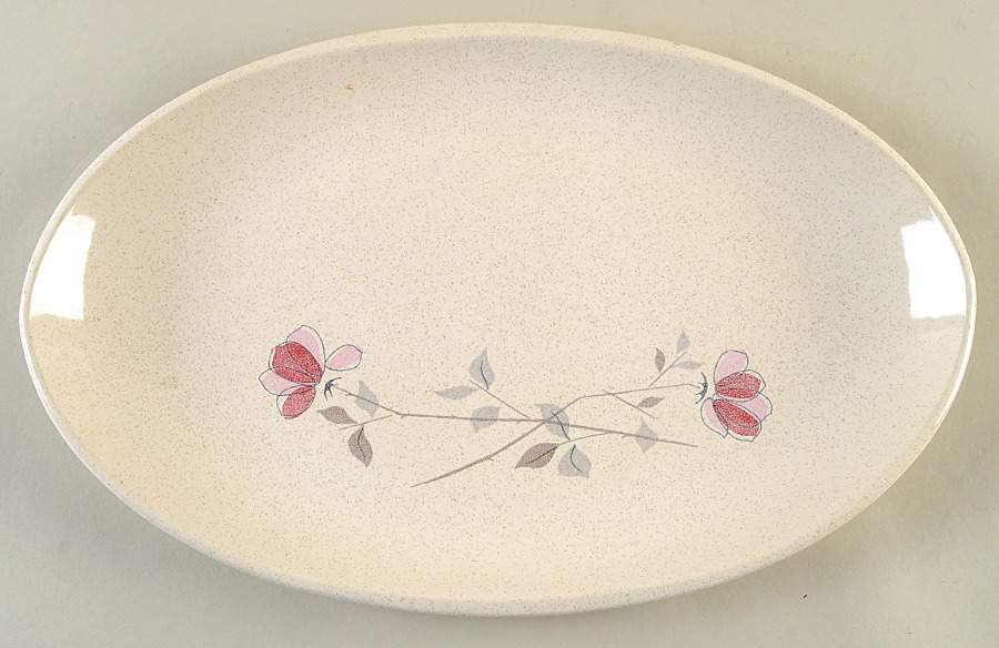Duet 15" Oval Serving Platter by Franciscan-1