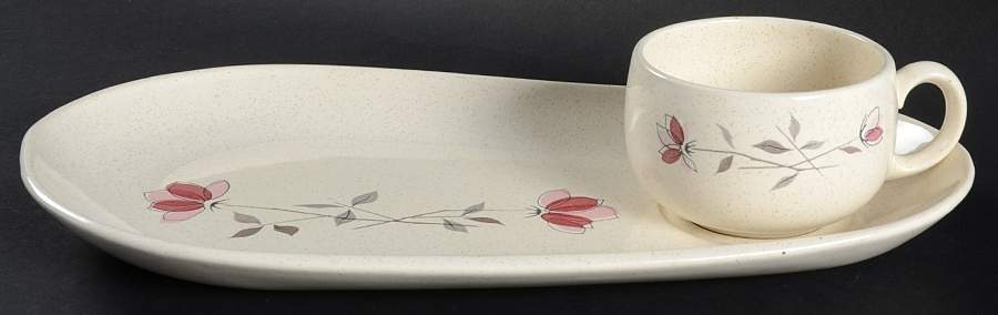 Duet Snack Plate & Cup Set by Franciscan-1