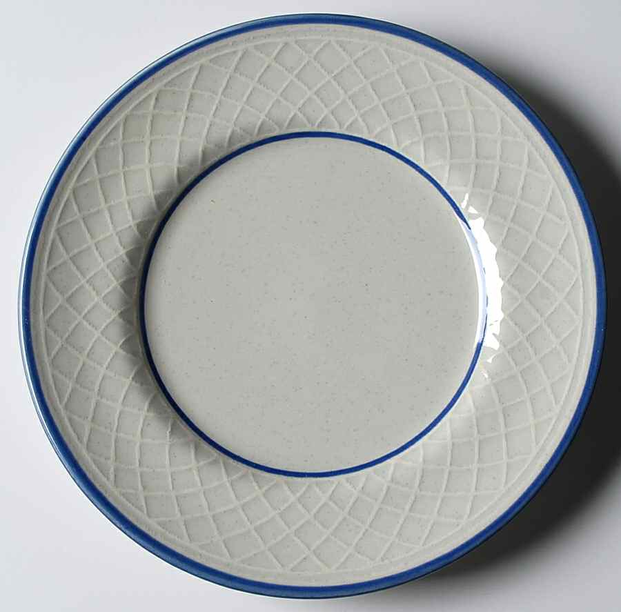 Dutch Weave Blue Salad Plate by Franciscan-1