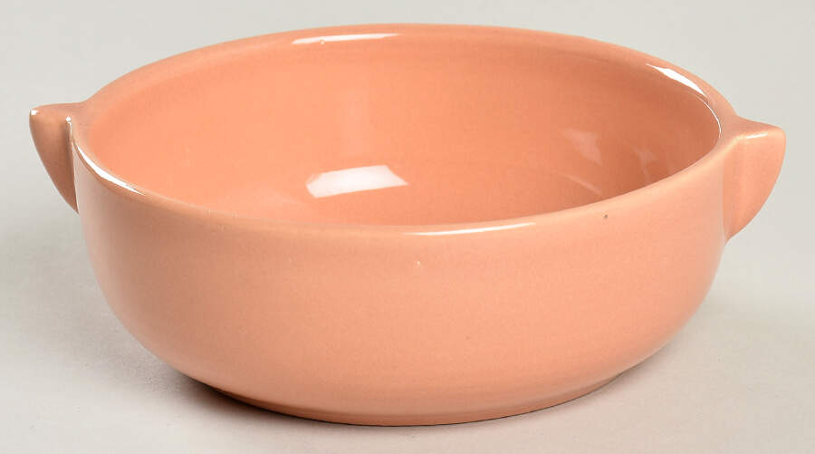 El Patio Coral (Glossy) Individual Salad Bowl by Franciscan-1