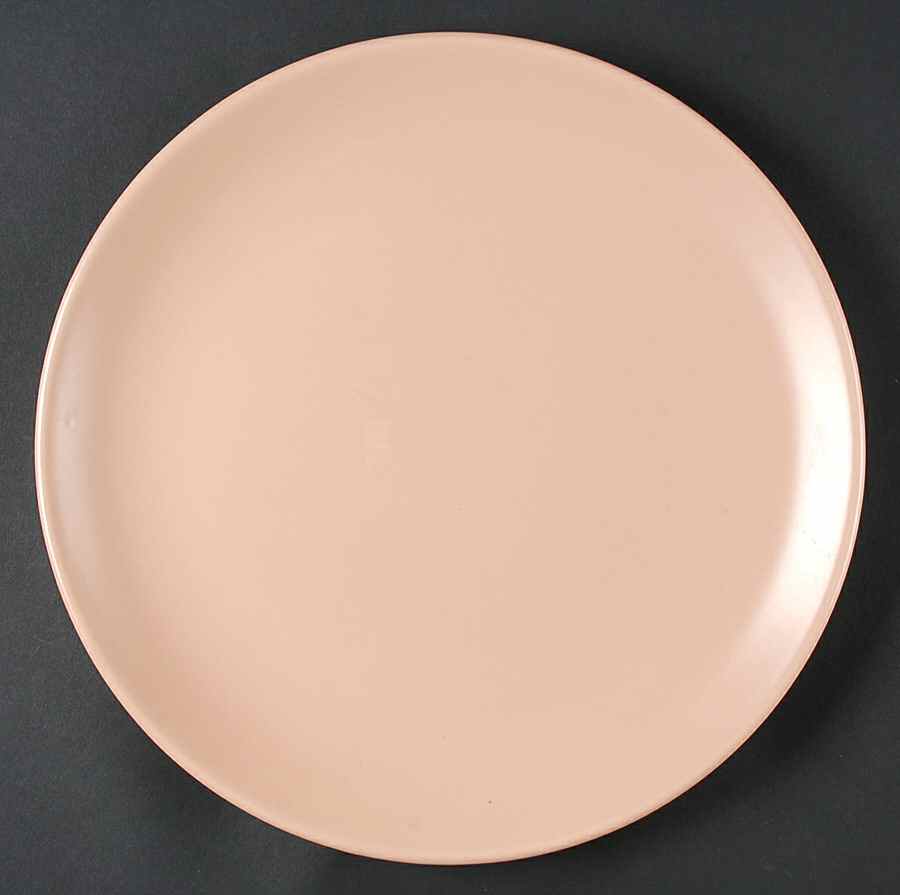 El Patio Coral (Matte) 11" Chop Plate (Round Platter) by Franciscan-1