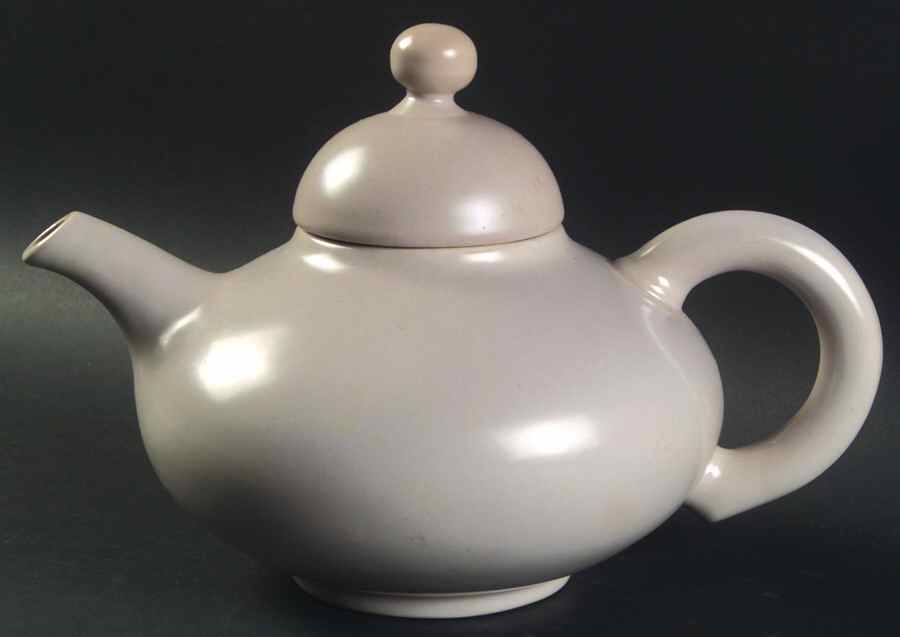El Patio Gray (Matte) Teapot & Lid by Franciscan-1