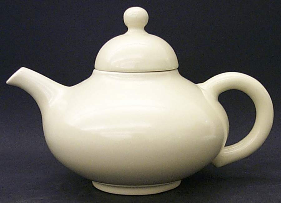 El Patio Pale Yellow (Glossy) Teapot & Lid by Franciscan-1