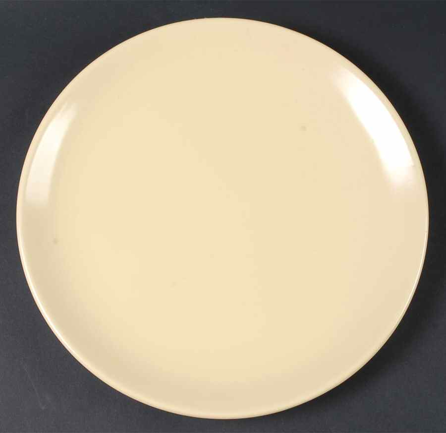 El Patio Pale Yellow (Glossy) 11" Chop Plate (Round Platter) by Franciscan-1