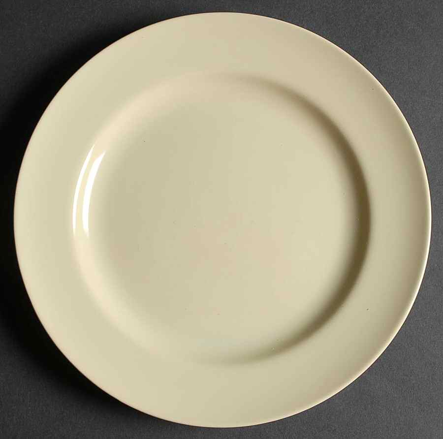 El Patio Pale Yellow (Glossy) Luncheon Plate by Franciscan-1