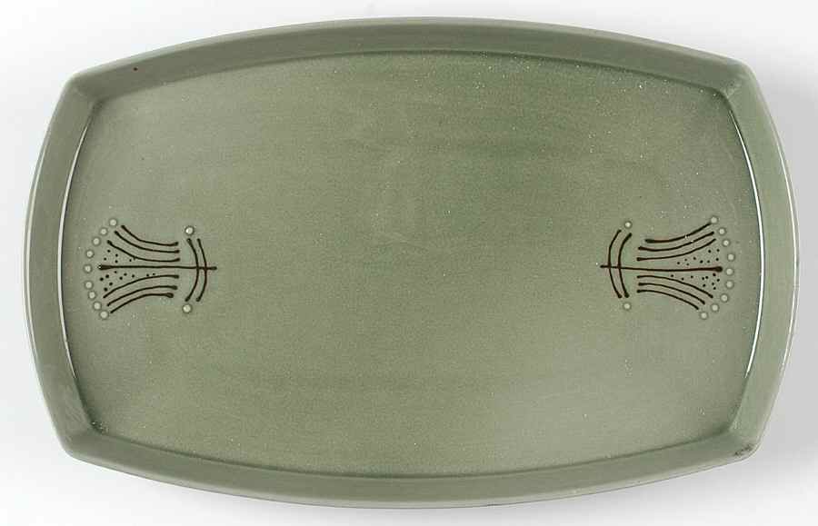 Emerald Isle 14" Oval Serving Platter by Franciscan-1