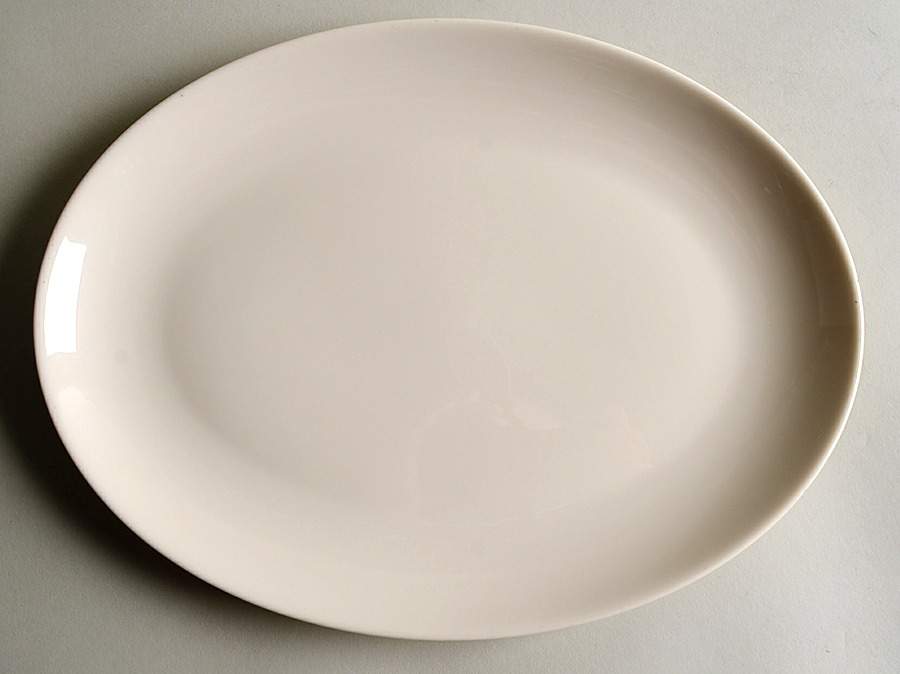 Encanto Blank 12" Oval Serving Platter by Franciscan-1