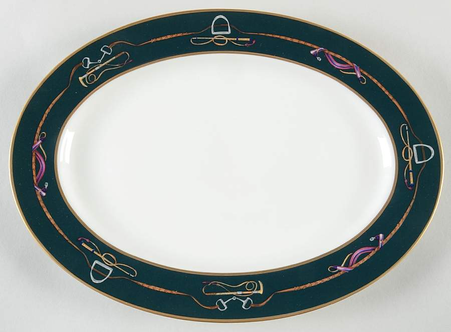 Equus 14" Oval Serving Platter by Franciscan-1