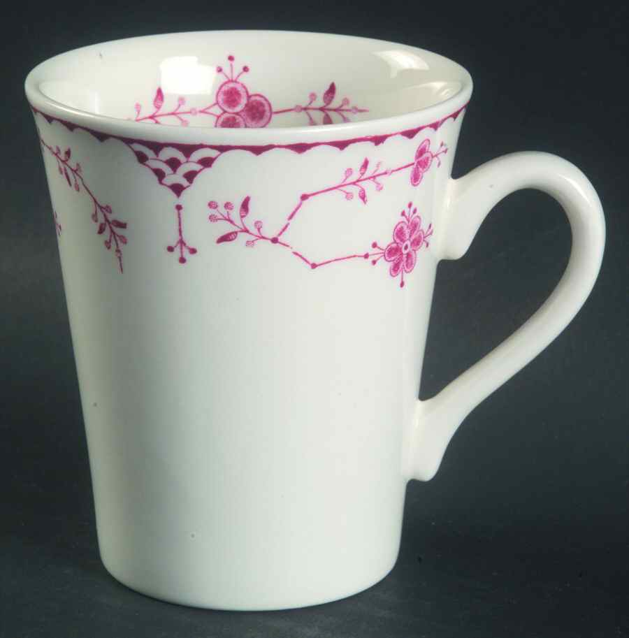 Erica Pink (White) Mug by Franciscan-1