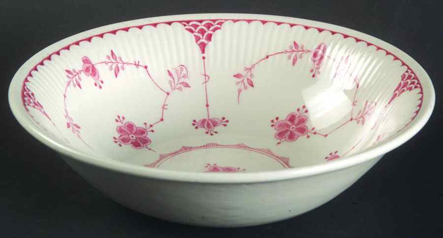 Erica Pink (White) Coupe Cereal Bowl by Franciscan-1