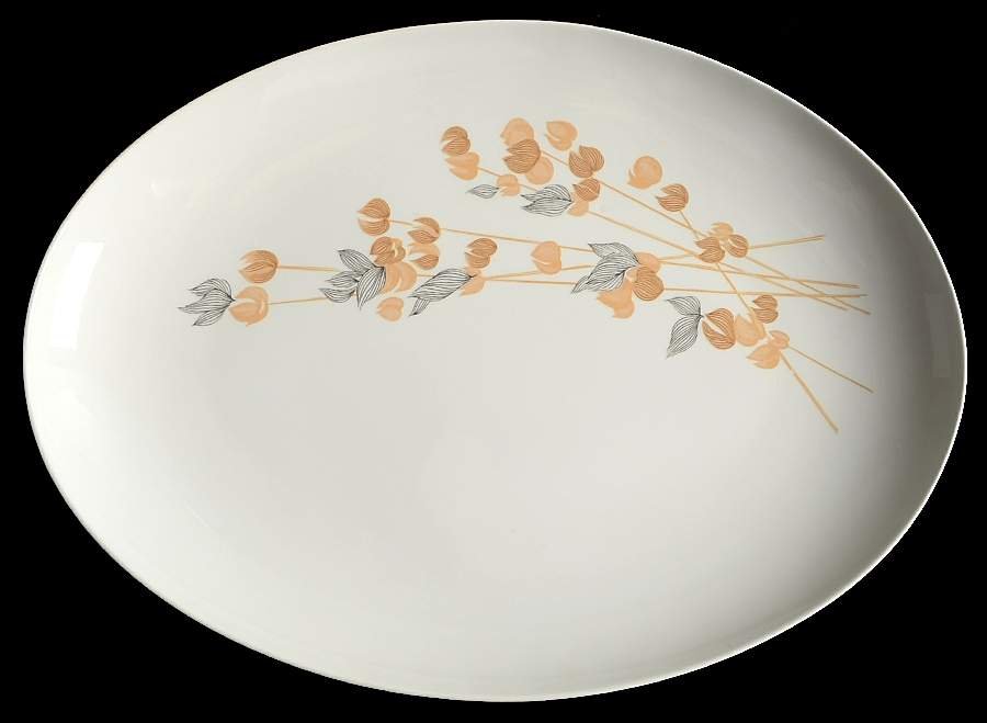 Fan Tan 13" Oval Serving Platter by Franciscan-1