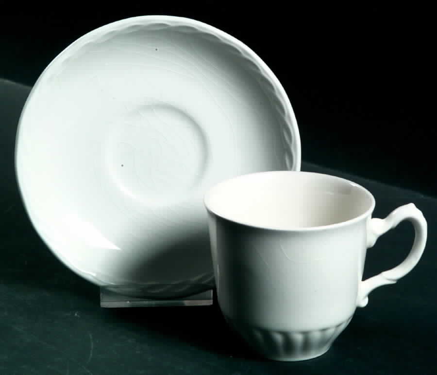 FN2 Flat Cup & Saucer Set by Franciscan-1