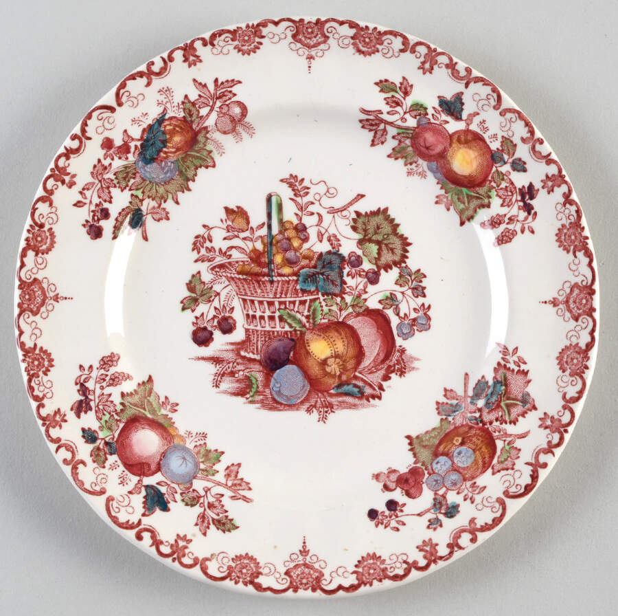 Fruit Basket Salad Plate by Franciscan-1