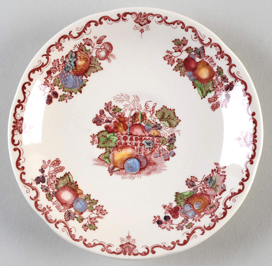 Fruit Basket Saucer by Franciscan-1