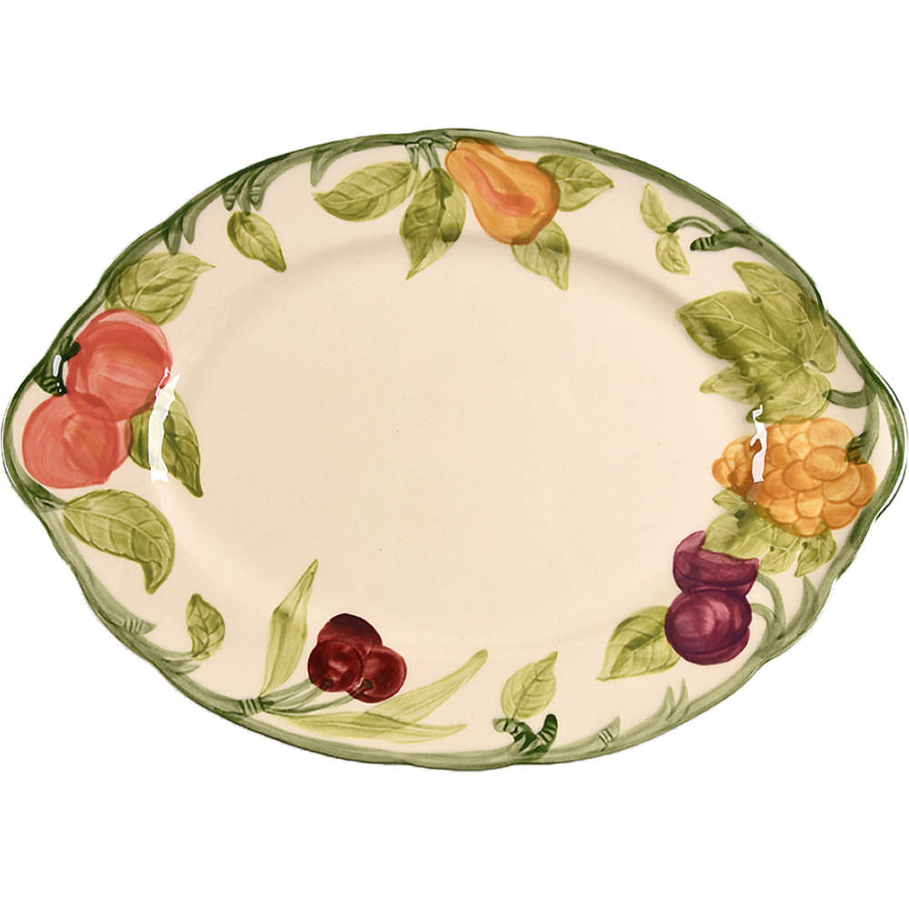 Fresh Fruit 14" Oval Serving Platter by Franciscan-1