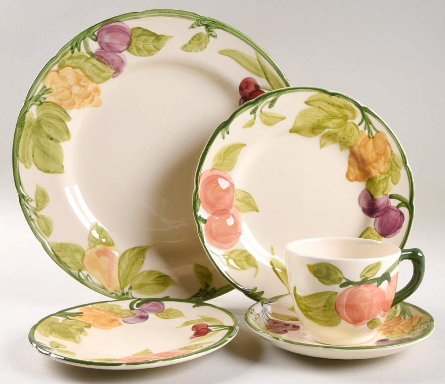 Fresh Fruit 5 Piece Place Setting by Franciscan-1
