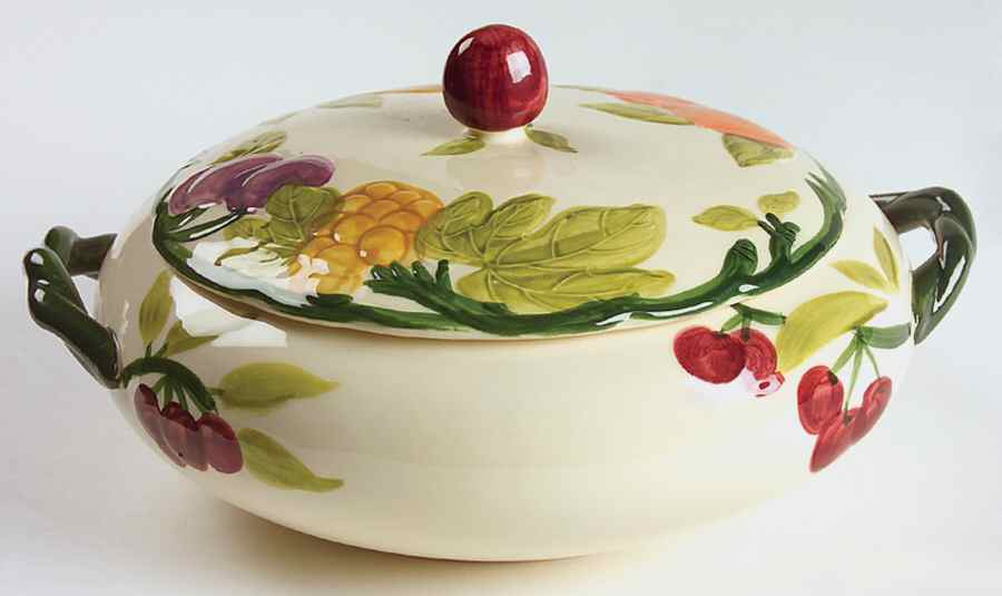 Fresh Fruit Round Covered Vegetable by Franciscan-1