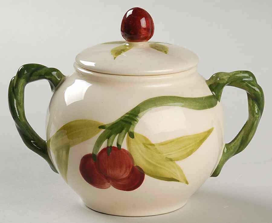 Fresh Fruit Sugar Bowl & Lid by Franciscan-1