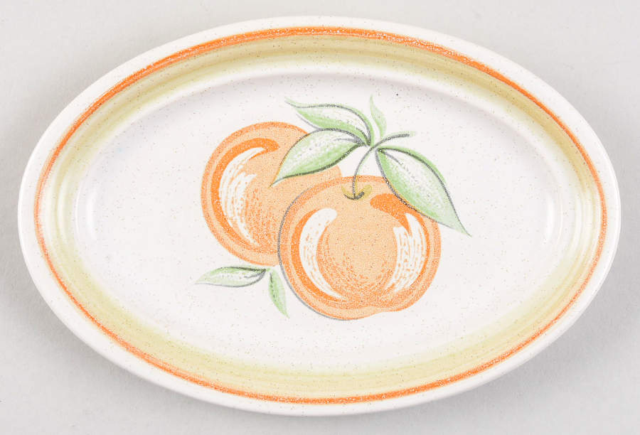 Fruit (Large Fruit) Butter Tray by Franciscan-1