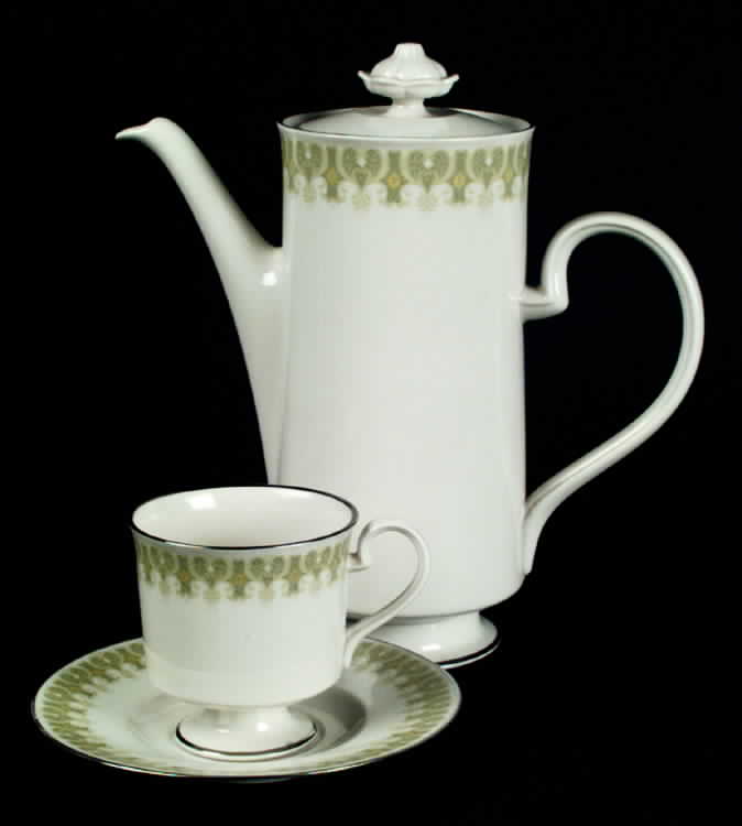 Gabrielle Footed Cup & Saucer Set by Franciscan-1