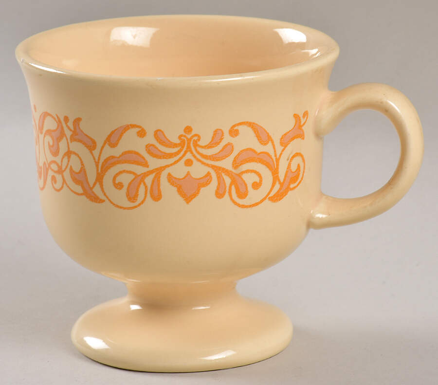 Gingersnap Footed Cup by Franciscan-1