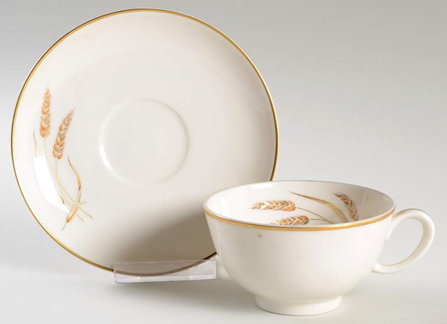 Glenfield Flat Cup & Saucer Set by Franciscan-1