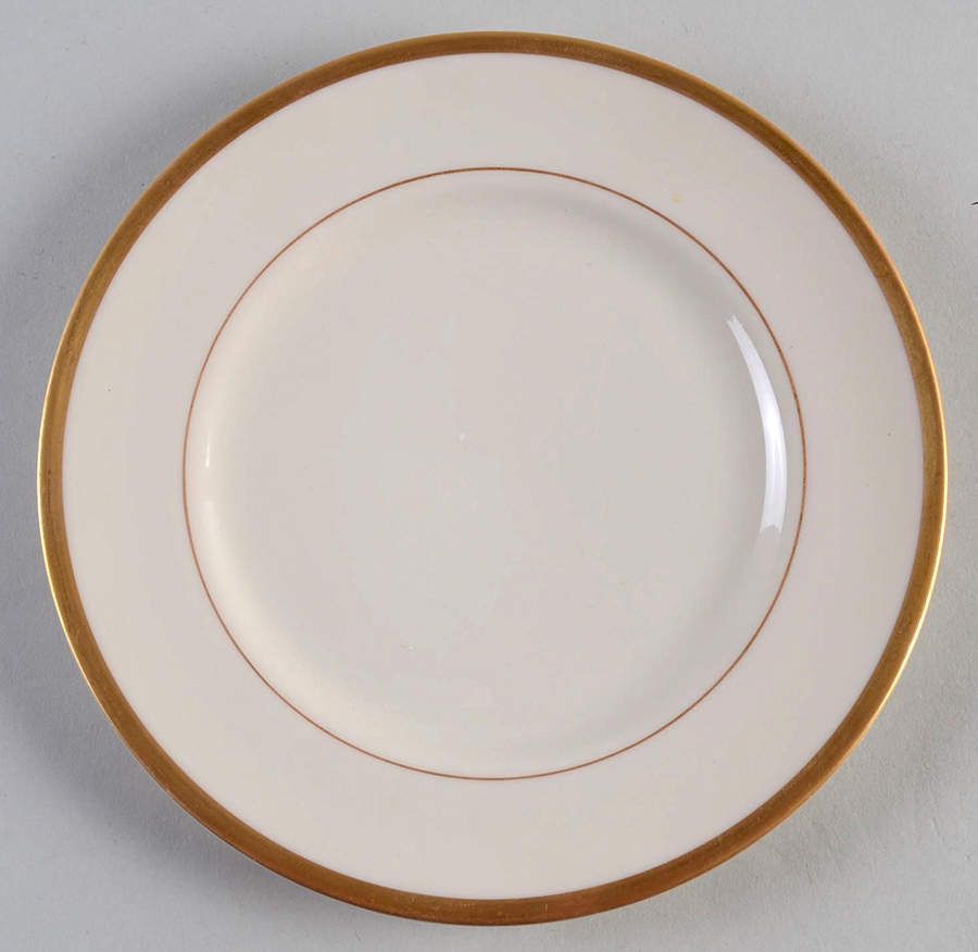Gold Band (202 Merced Rim) Bread & Butter Plate by Franciscan-1